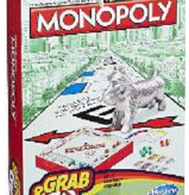 Monopoly Grab & Go, Ge 8 Plus, Hasbro Gaming